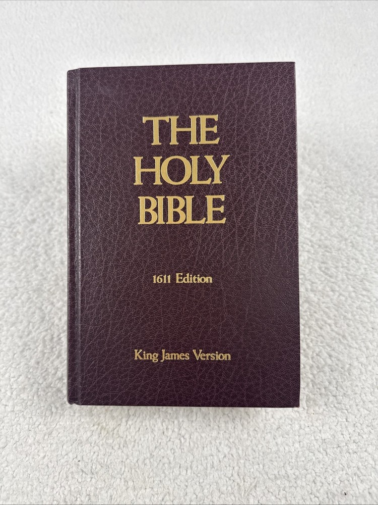 Holy Bible KJV – 1611 Edition. Printed 1989. Hard Cover. Nelson 301 Excellent!