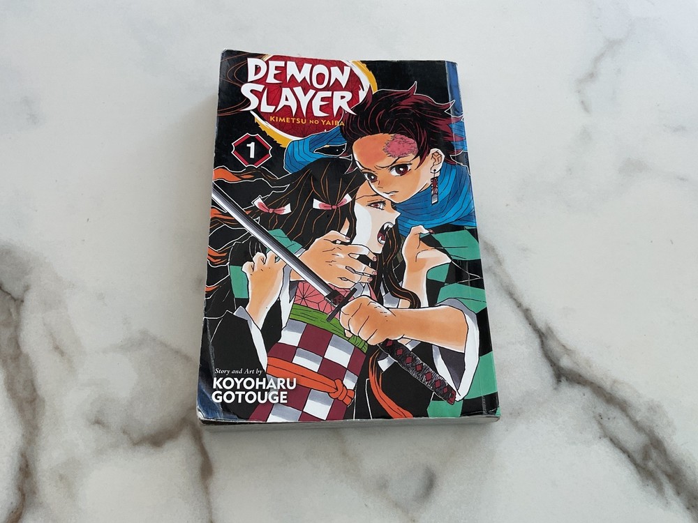 DEMON SLAYER Kimetsu no Yaiba Vol. 1 English Manga By Koyoharu Gotouge