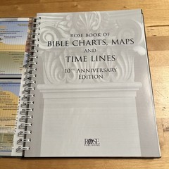 Rose Book of Bible Charts, Maps, and Time Lines: Full-Color, 10th Anniversary Ed
