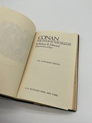Conan The Hour Of The Dragon by Robert E Howard 1977 G P Putnam’s Sons AH