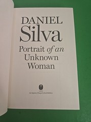 Portrait of an Unknown Woman by Daniel Silva – First Edition Hardcover w/…