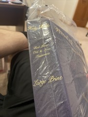 Word of God KJV (Purple) Large Print Easy Reading Margin Edition 1999