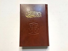 Arabic Bible, New Van Dyck, Brown Hardcover, Classical Version, Bible