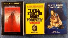 Native American Book Lot (12 Books, 5 Signed) Sioux Modoc Yurok Navajo Nez Perce