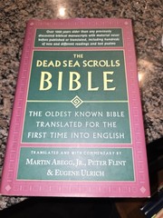 Dead Sea Scrolls Bible Martin Abegg Eugene Ulrich SIGNED BY PETER FLINT HB/DJ
