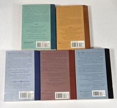 Percy Jackson and The Olympians 1-5 Set Riordan Paperback Original Cover Art