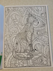 CAT COLORING – 32 Inspiring Designs for Adults -Relax & Enjoy -Escape & Breathe