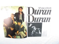 Duran Duran The Book Of Words & The Official Lyric Book Used