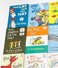 Lot of 12 Dr Seuss Beginner Books 9 1/4″ x 6 3/4″ B-1 thru B-65 Hardcovers