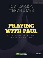 Praying with Paul – Study Guide – Paperback, by Carson D. A. – Very Good o