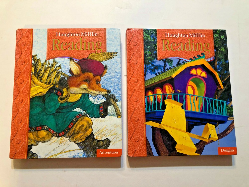HM Reading: Adventures 2.1 Delights 2.2 with new workbooks 2005 0618424547