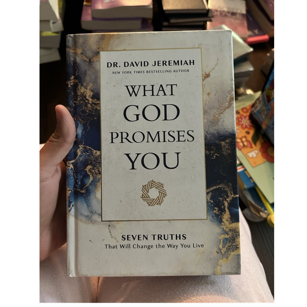 What God Promises You Dr. David Jeremiah Hardcover Thomas Nelson Christian Life