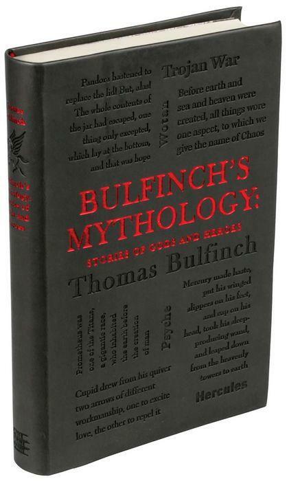 BULFINCH’S MYTHOLOGY by Thomas Bulfinch Flexi Bound Faux Leather Classics NEW