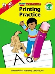 Printing Practice, Grades K – 1; Home Workbooks – 0887247261, paperback