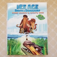 Ice Age Daewn of the Dinosaurs Jumbo Coloring and Activity Book, new