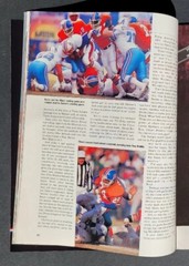 NEWSSTAND 1988 Sports Illustrated Minnesota VIKINGS Redskins SOONERS EX