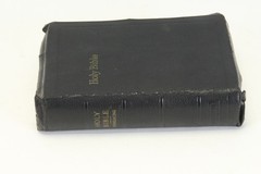 Vintage Holy Bible Self-Pronouncing KJV National Bible Press 119 Leather