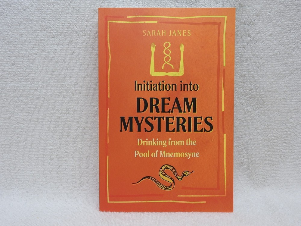 Initiation into Dream Mysteries by Sarah Janes 180 Pages Paperback 2022 👀*…..