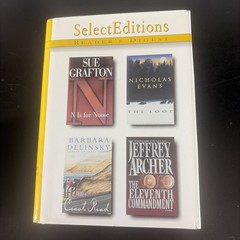 Reader’s Digest Select Editions/First Edition: Volume 241/Four Books/Hardback