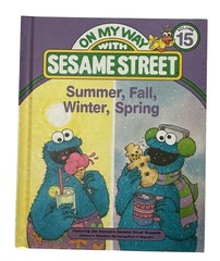 1989 On My Way With Sesame Street Books Complete Set 1-15 CTW Funk & Wagnalls