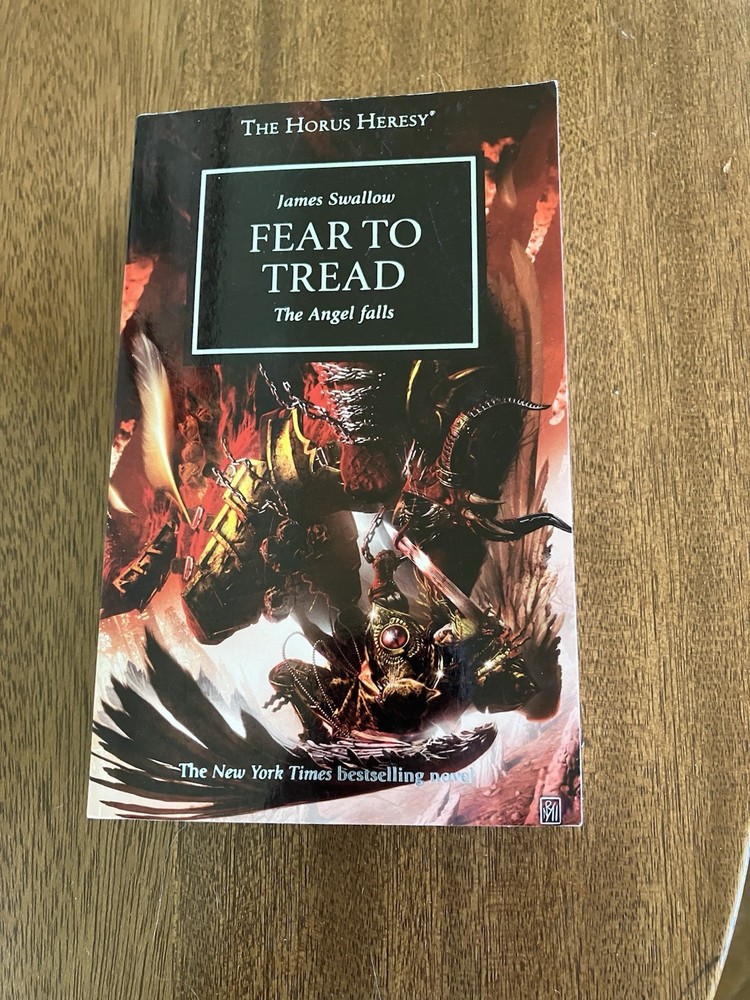 Fear to Tread Horus Heresy James Swallow Black Library Paperback Warhammer 40k