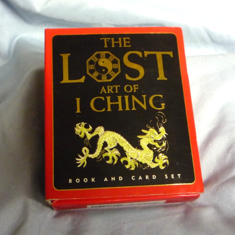 The Lost Art Of I Ching Book & Card Set Peter Pauper Petite Plus Kit Series NM!