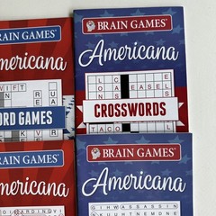 Lot of 10 Variety Puzzle Books – Crosswords, Word Find, Etc. – Dell, Kappa