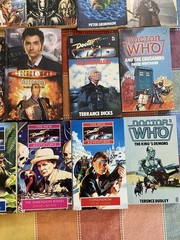 Vintage Doctor Who Paperback Books Lot Of 35