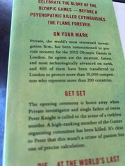 Private Games by James Patterson 2012 Hardcover/Dust Jacket