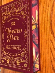 Twisted Series by Ana Huang TWISTED HATE Collector’s Edition hardcover