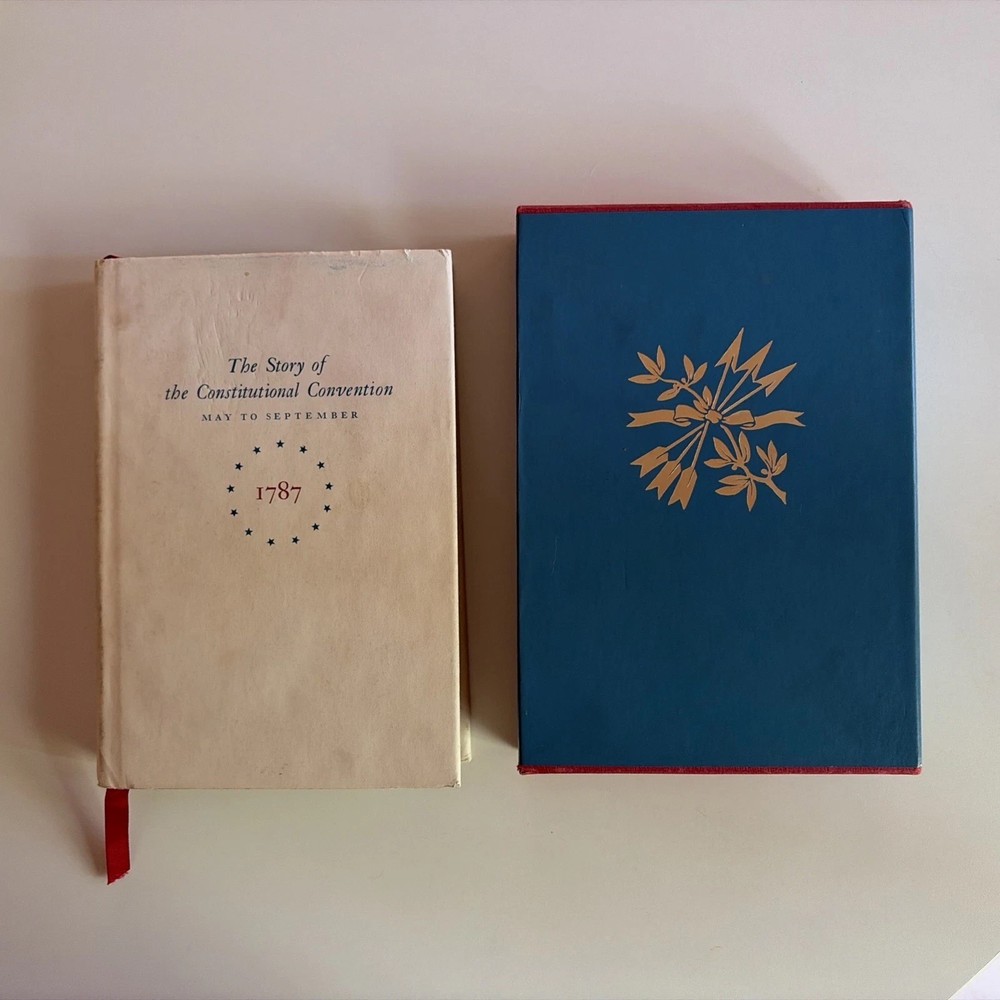 Catherine Drinker Bowen Miracle at Philadelphia HC DJ Slipcase VG+ History