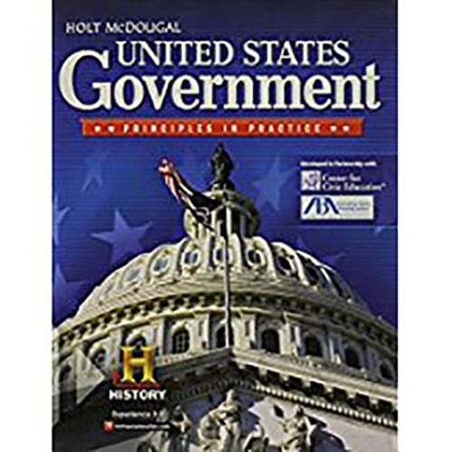 United States Government: Principles in Practice: Student Edition 2012: Used