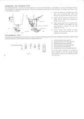 ALFA 1050 Automatic Free-Arm Sewing Machine Instruction Manual – WIRE BINDING