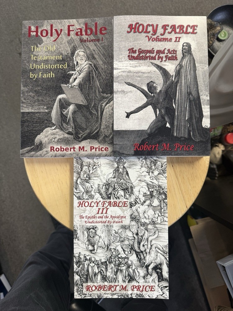 Holy Fable 3 Volume Set By Robert M. Price