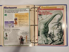 Dinosaur Cards By Newfield Publication 1994. 3 Ring Binder and 83 Pages/Inserts