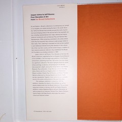 Harry N. Abrams Jasper Johns to Jeff Koons Broad Collections HC Illustrated