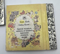 Little Little Golden Books Mini, Lot Of 2 Pinocchio Snow White 2.75 x 2.75in