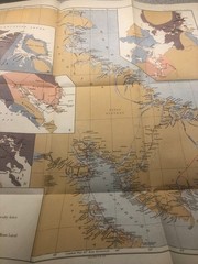 Smithsonian 6th Annual Ethnology 1884-1885-Mayan Codices, NE Eskimo Tribes & Map