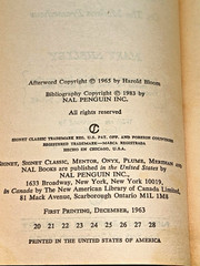 FRANKENSTEIN by MARY SHELLEY Signet Classic 1983