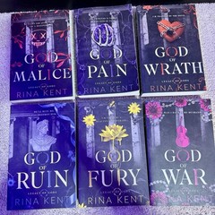 Legacy of Gods by Rina Kent Discreet Covers Complete Set Indie OOP