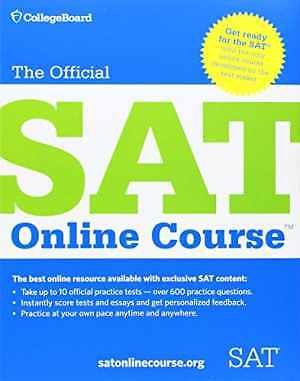 The Official SAT Online – Misc. Supplies, by The College Board – Very Good