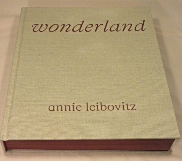 SIGNED Wonderland by Annie Leibovitz First Edition SIGNED on Title Page