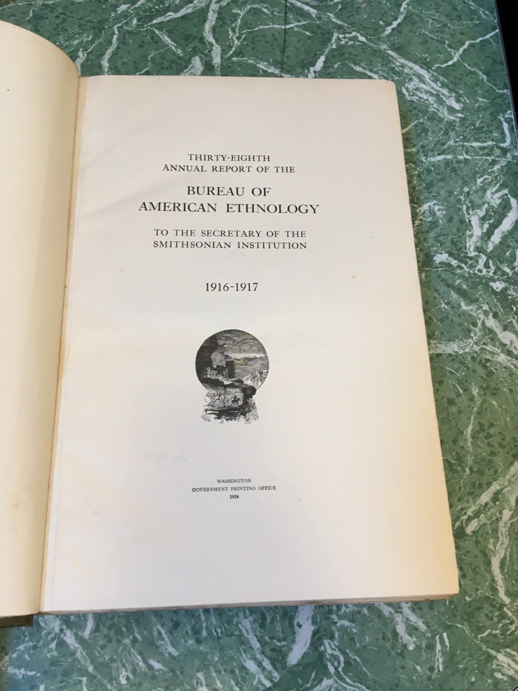 BUREAU OF AMERICAN ETHNOLOGY 38th Annual Report 1916-17 HB Smithsonian Guiana