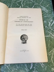 BUREAU OF AMERICAN ETHNOLOGY 38th Annual Report 1916-17 HB Smithsonian Guiana