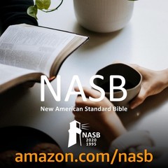Compact NASB Bible Black LeatherTex 1995 Edition – Pocket Reference