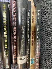 UFOs, Aliens, Paranormal, Psychics, Monsters, Hauntings, Etc Book Lot Assorted