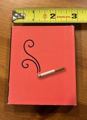 Reasons to Smoke Mini Book by Max Brallier 2.75”x3.25” Funny Joke Book Gift