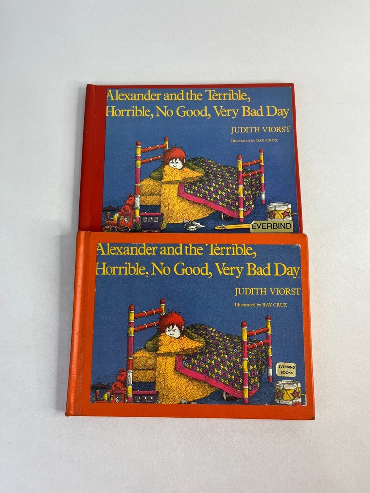 Alexander And The Terrible, Horrible, No Good, Very Bad Day Childrens Book Set