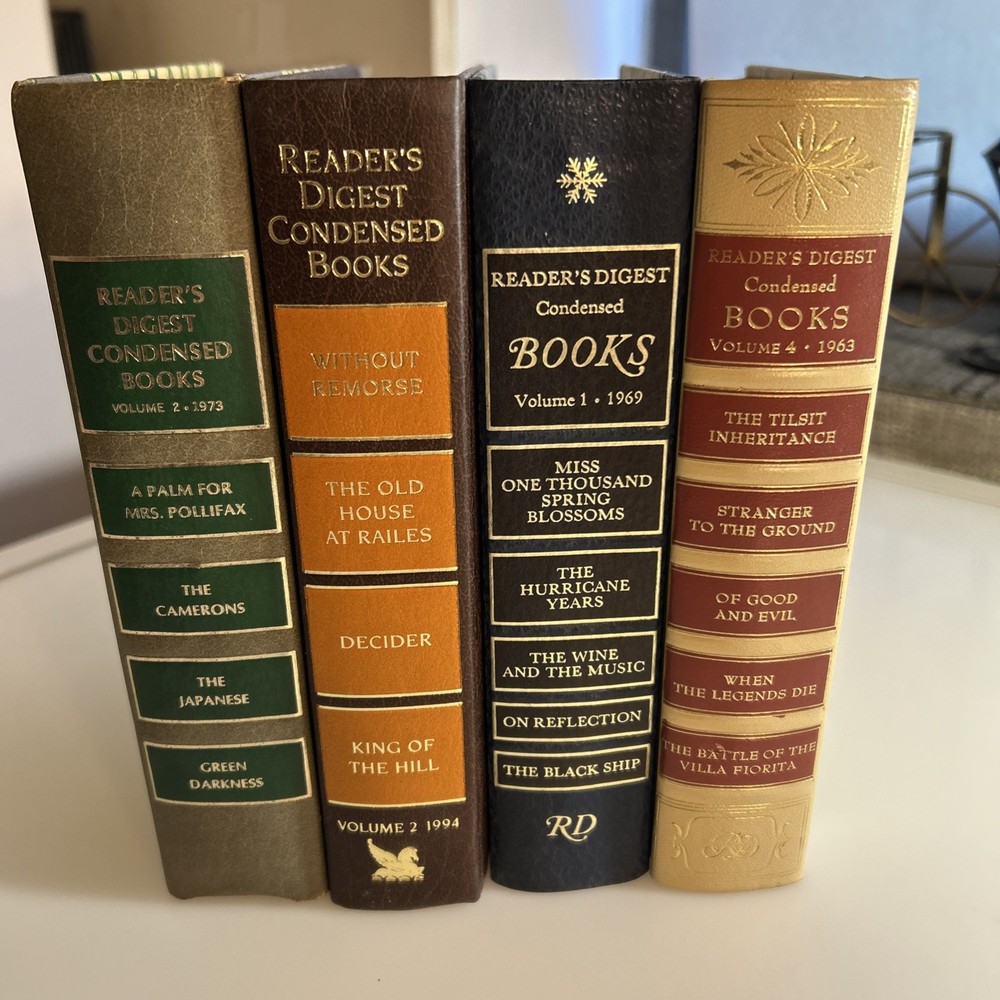 Lot of 4 Reader’s Digest Select Editions Harback Books (4 Books in 1) 2913