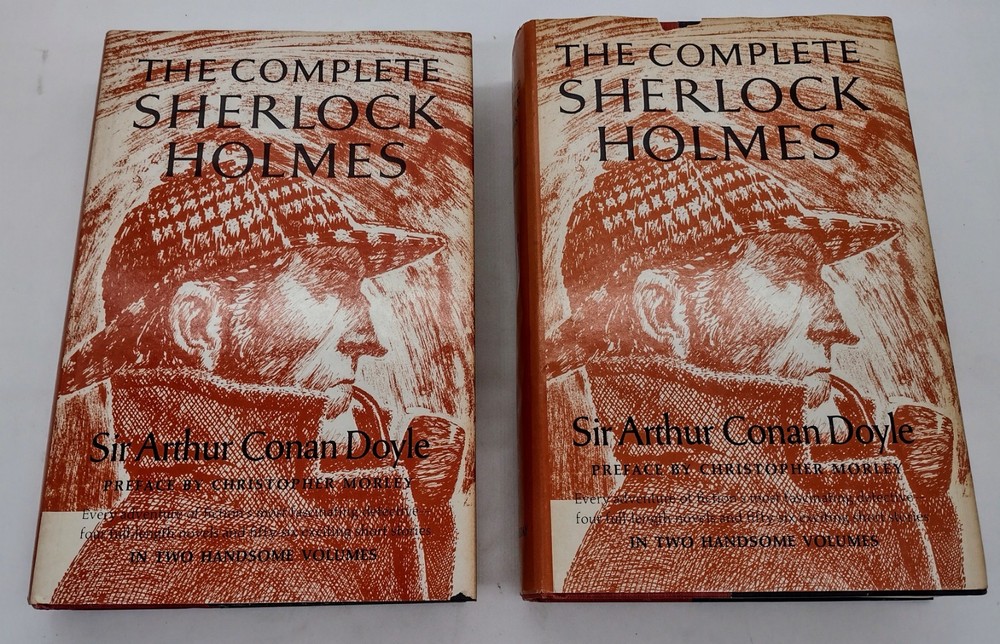 The Complete Sherlock Holmes 2 Volume Set by Sir Arthur Conan Doyle Doubleday